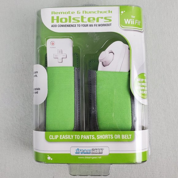WiiFit Nintendo Remote and Nunchuck Holsters 2 pair - Picture 3 of 3